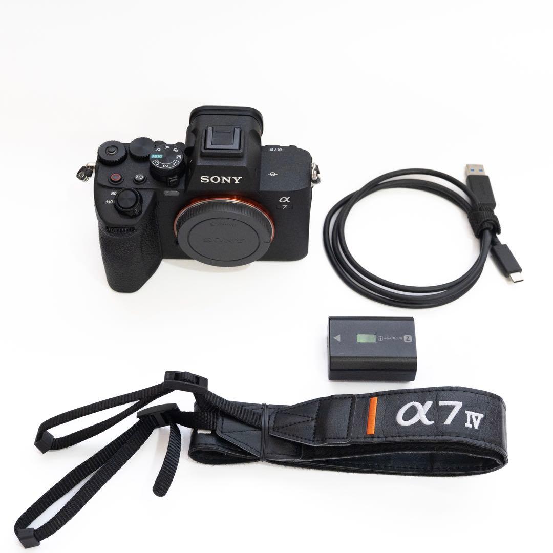 【美品】SONY α7Ⅳ ILCE-7M4 ミラーレス一眼