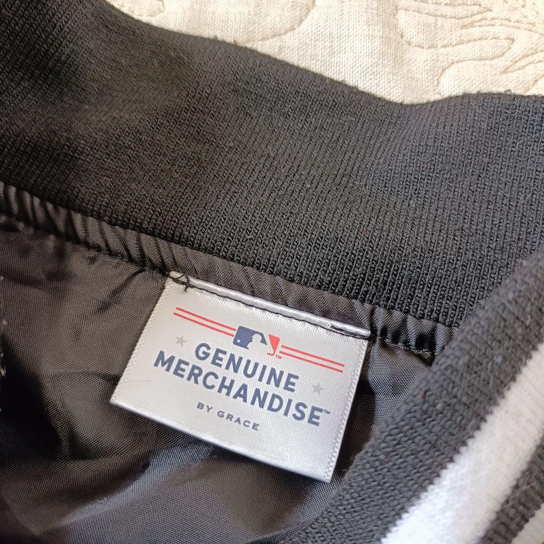 MLB シカゴホワイトソックス 刺繍 スタジャン　村上 2XL相当　ブラック