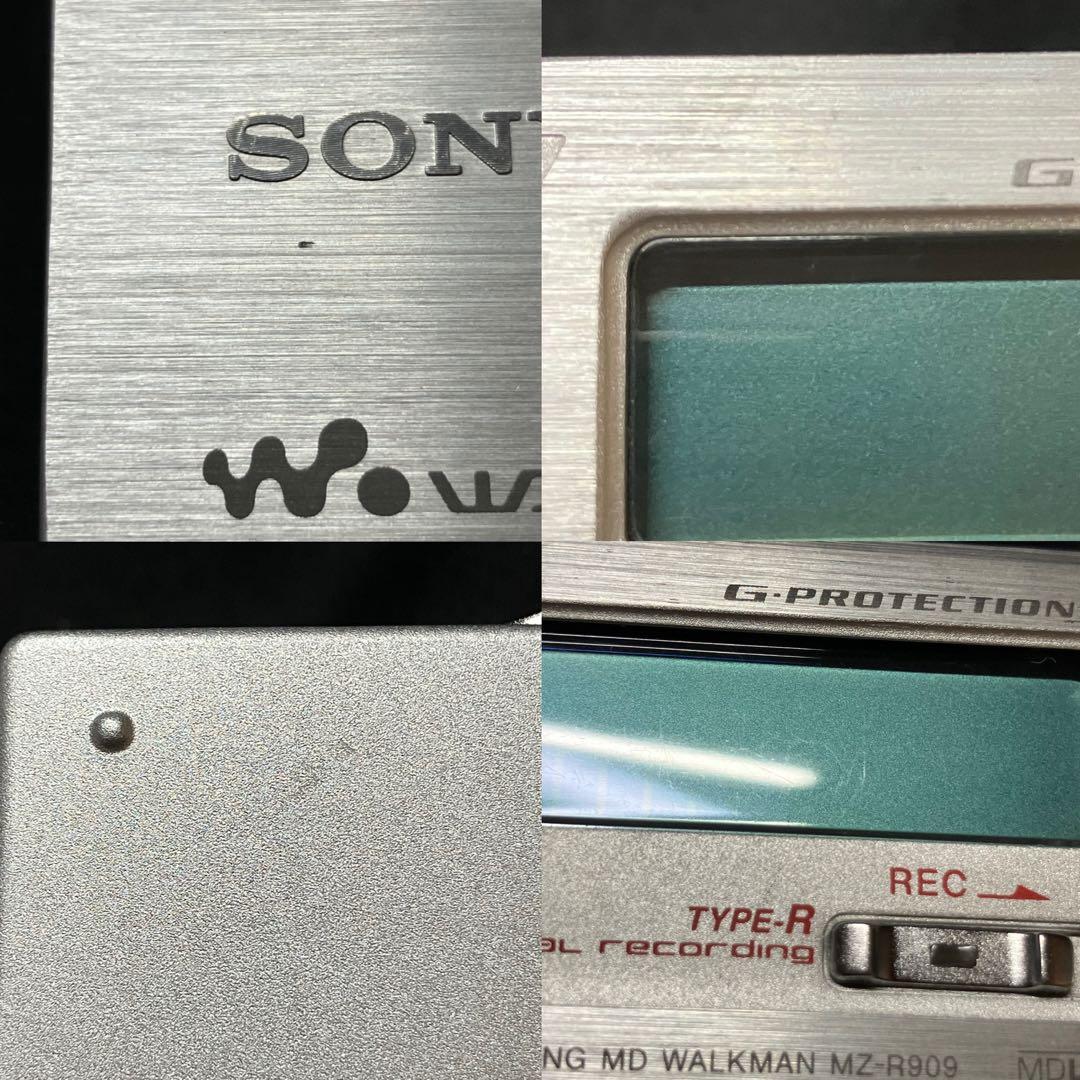 SONY MZ-R909 MDウォークマン ジャンク扱い　B2293