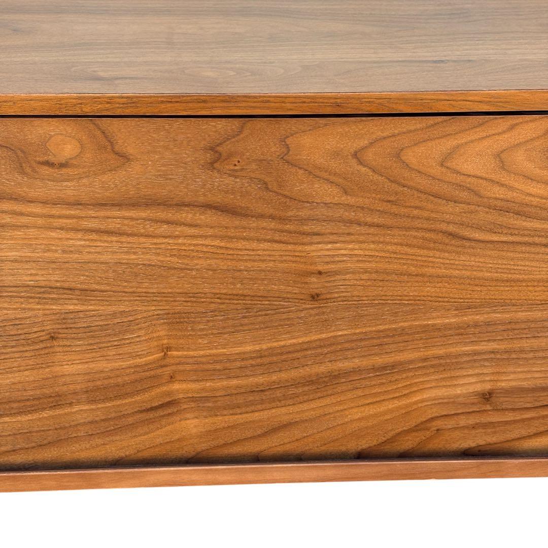 廃盤 希少 無印良品 ユニットシェルフ用 ボックス フラップ扉 ウォールナット