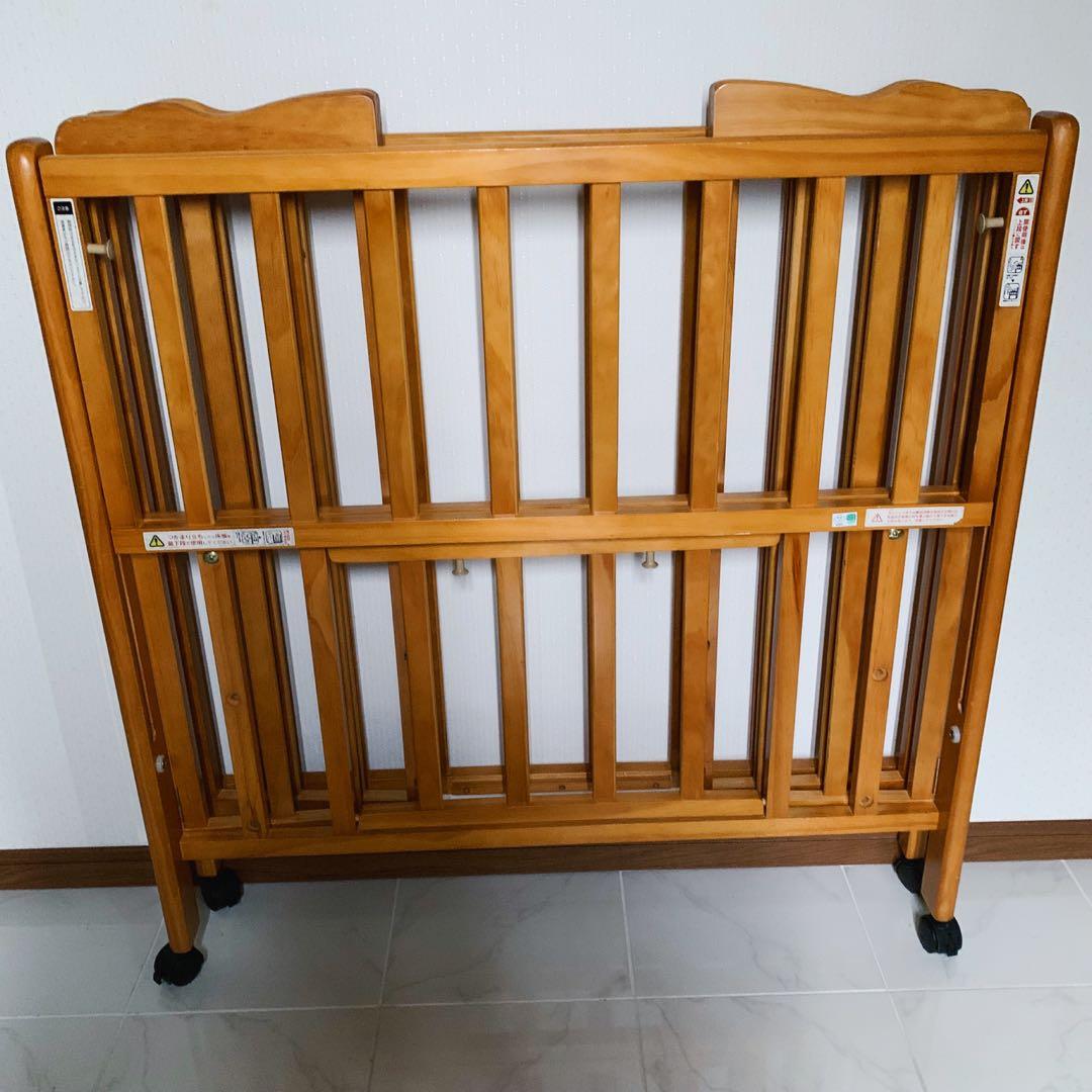 【❤️送料込み❤️】大和屋 折りたたみミニベビーベッド⭐︎