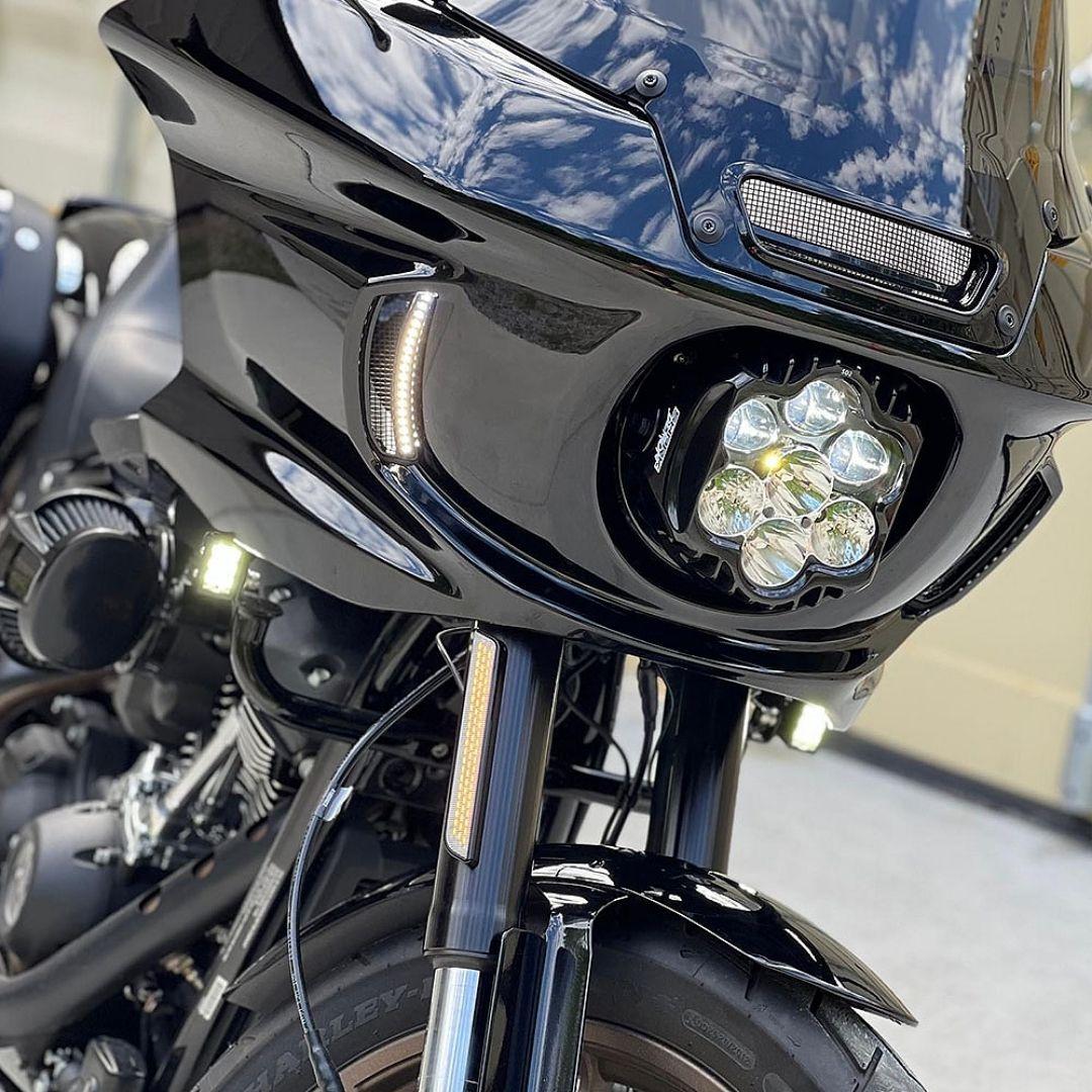 ハーレー ソフテイル ローライダー LED ライト ベント ST エルディアブロ