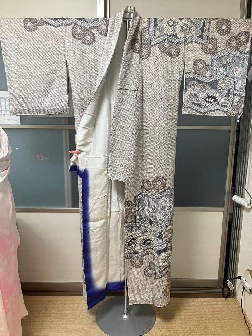 藤娘きぬたや　正絹　総絞り訪問着