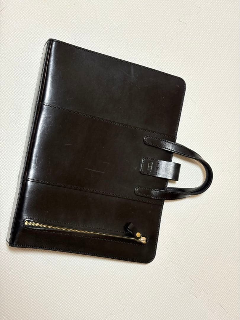 【ヘルツ】二本手薄マチビジネスバック　Sサイズ