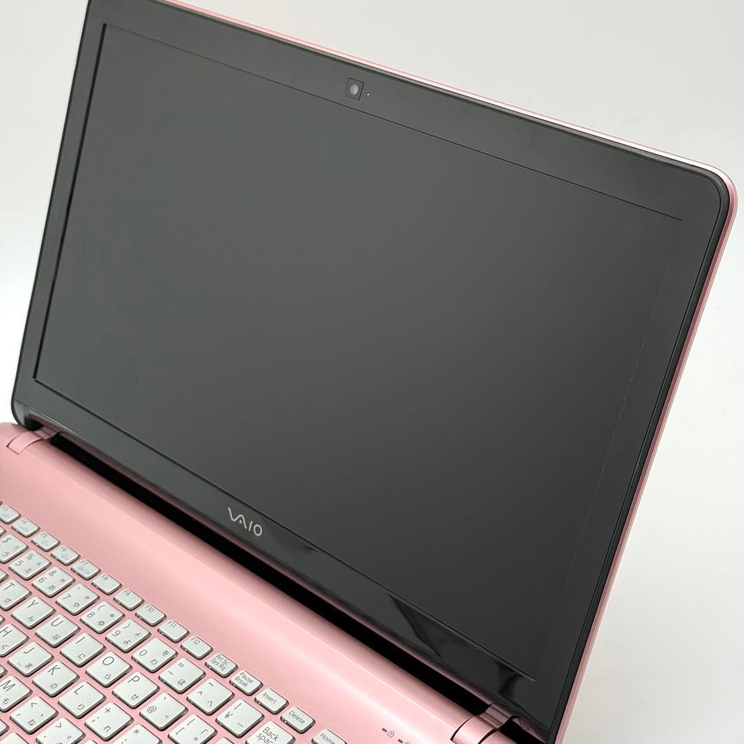 VAIOノートパソコン i5 20GB 新品SSD512 超静音 Office