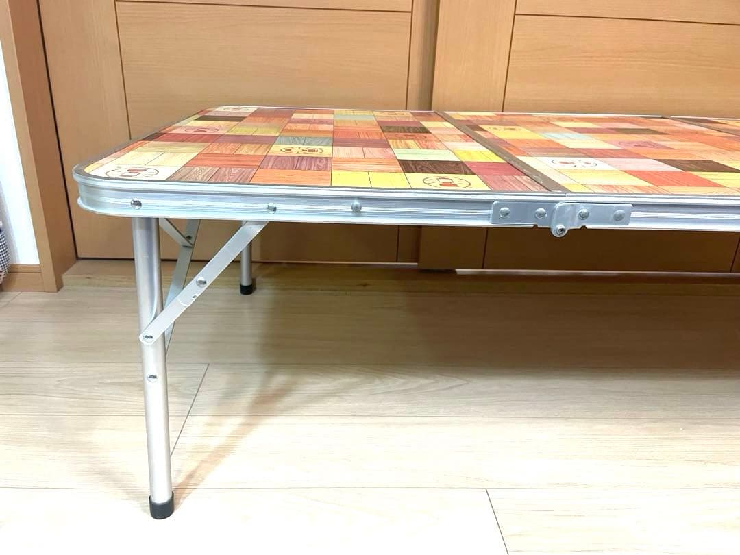 Coleman コールマン　3つ折り　ナチュラルモザイクリビング140