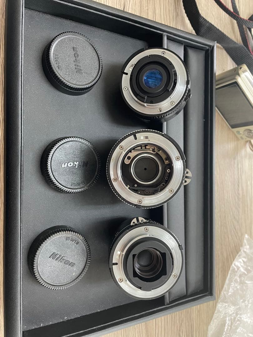カメラ3台　レンズ？3つ　ジャンク　まとめ売り