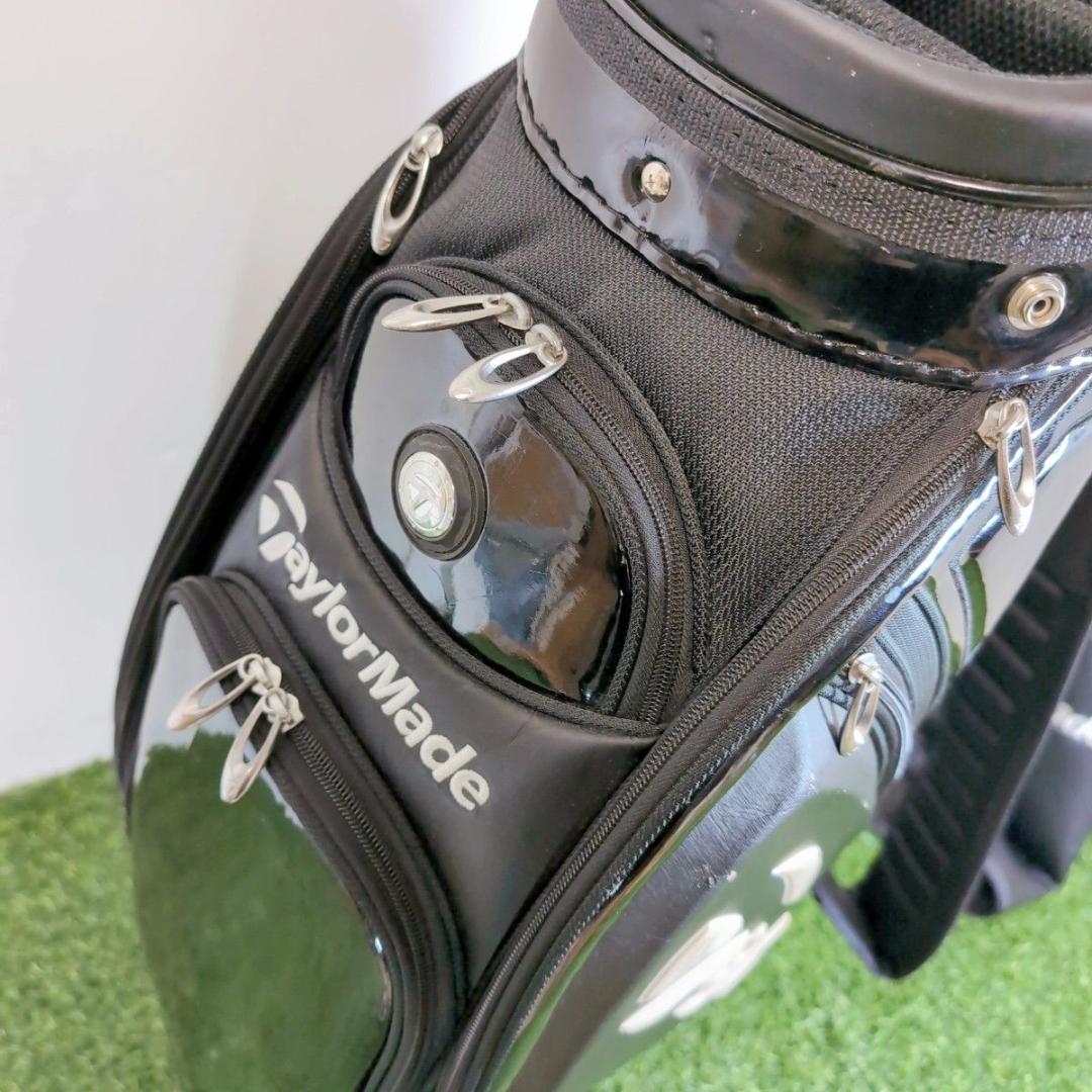 TaylorMade テイラーメイド ゴルフ キャディバッグ 9型 ブラック