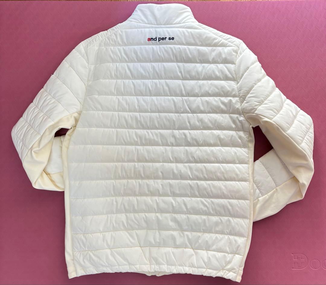 アンパスィ and per se アウタージャケット中綿入り 　Lサイズ