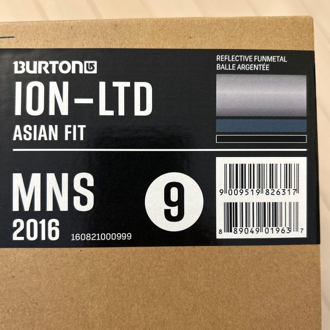 新品　未使用品　BURTON ION-LTD ブーツ 9 27 バートン　アイオ