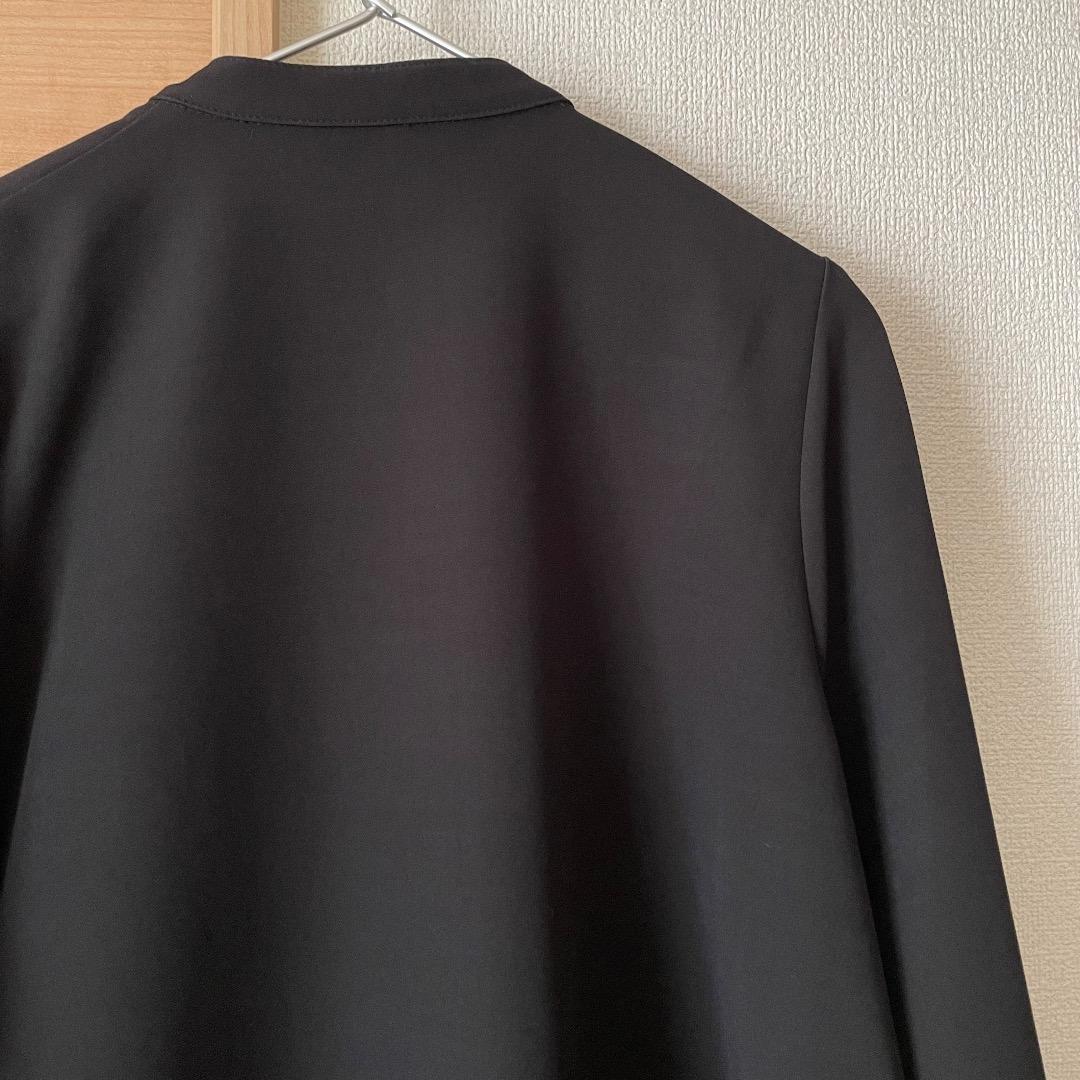 【ぱんだカート】シークレットトロフィー スカラップブラウス 黒