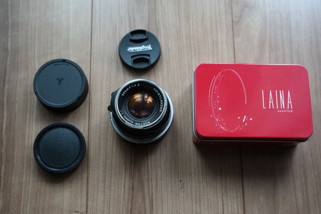 NOKTON 35mm F1.4 II SC VM M-Eマウント変換アダプター