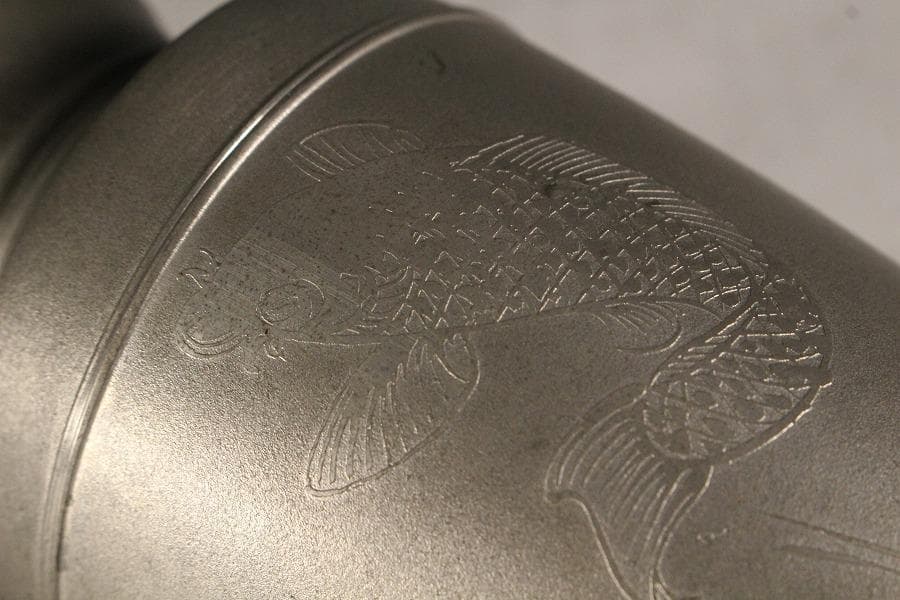 茶道具 古錫 煎茶 茶入 茶壷 四件 まとめて(K-YC470)