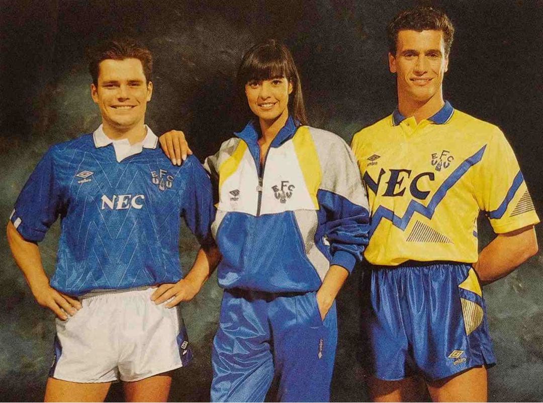 エバートン　長袖ユニフォーム