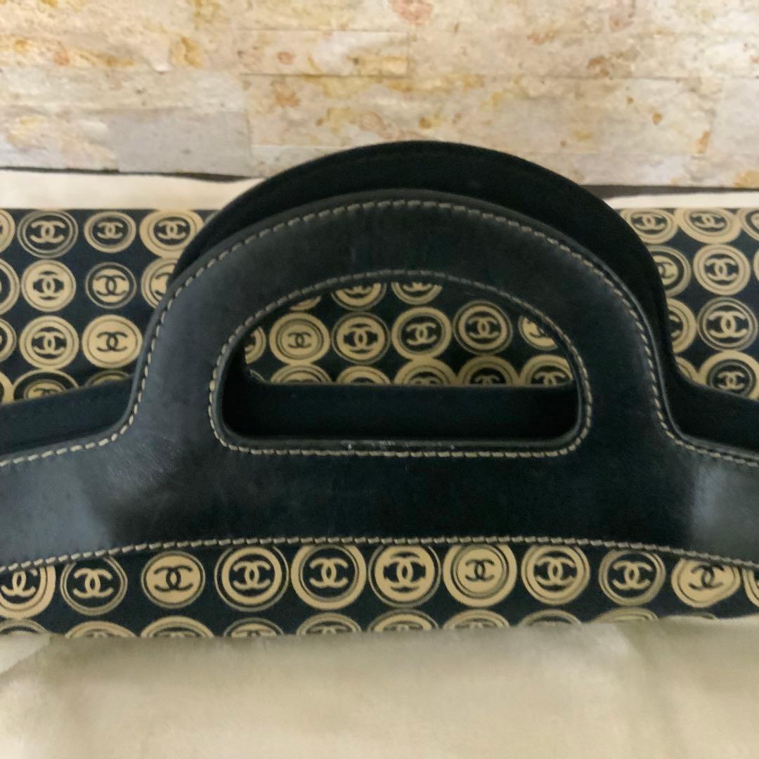 CHANEL❣️レアシャネルココマーク総柄バンドバック