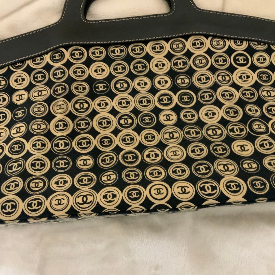 CHANEL❣️レアシャネルココマーク総柄バンドバック