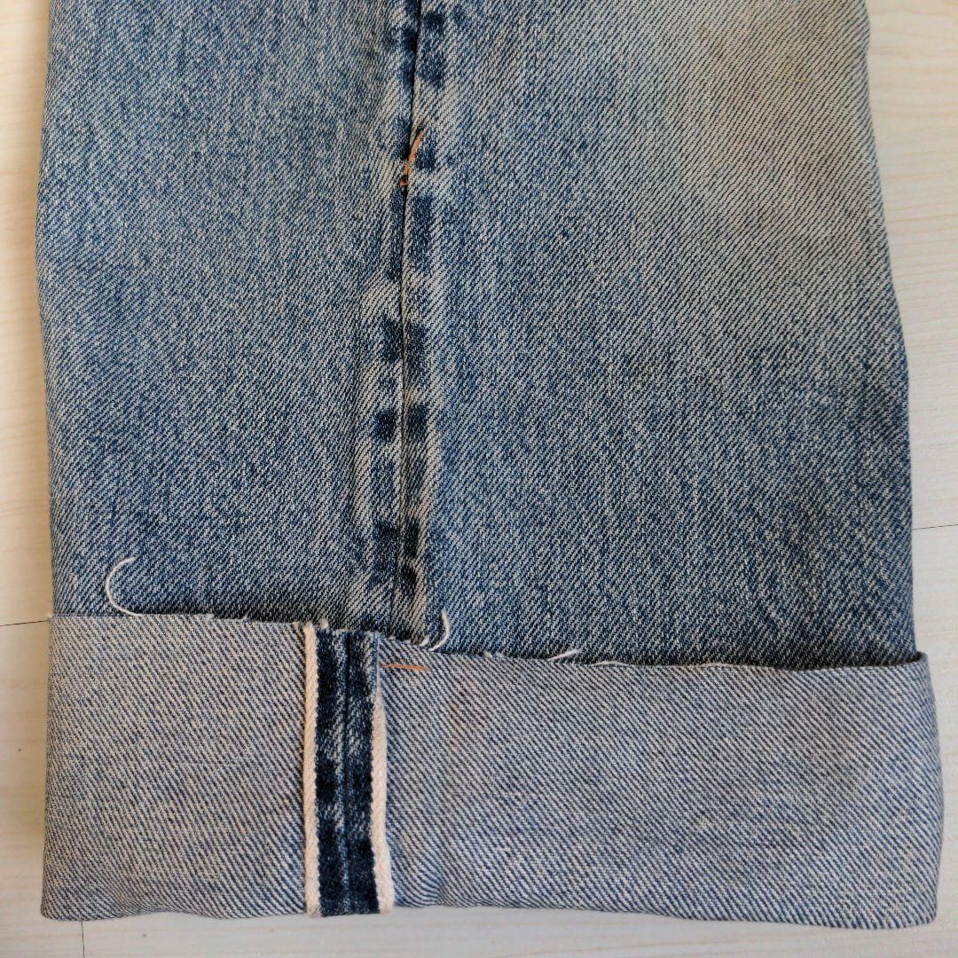 70s リーバイス501 66後期 赤耳 黒カン ボロ グランジ カート