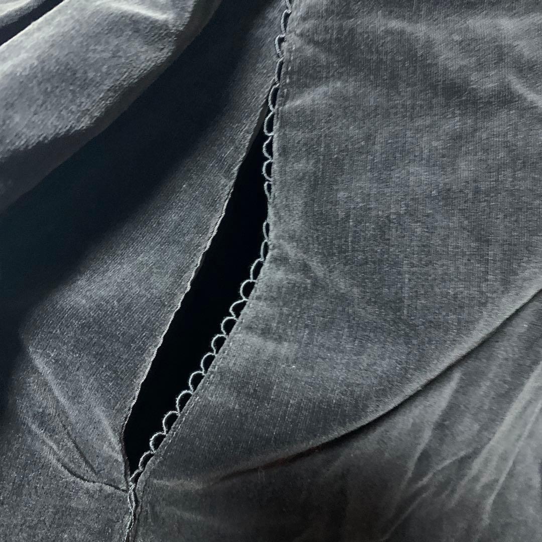 ジンカトウ ジンカトー マント フラワー 体型カバー 着物 V系 別珍 ベロア