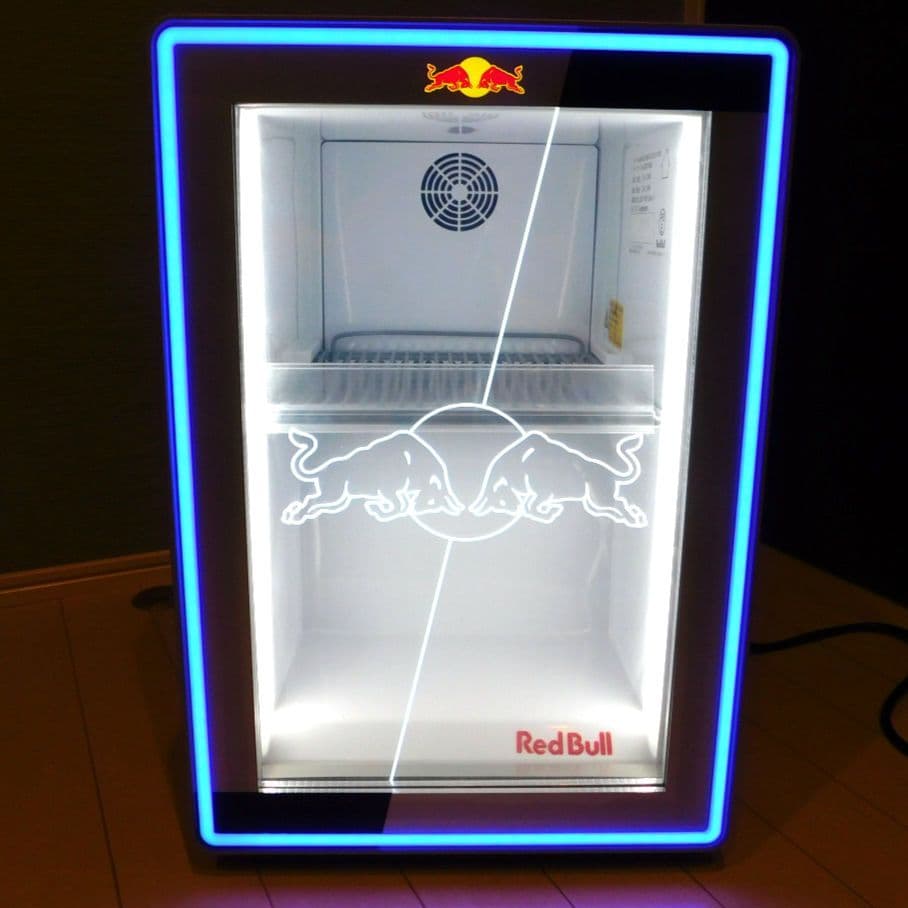 Red Bull レッドブル 新型 ミニ冷蔵庫 ディスプレイ用