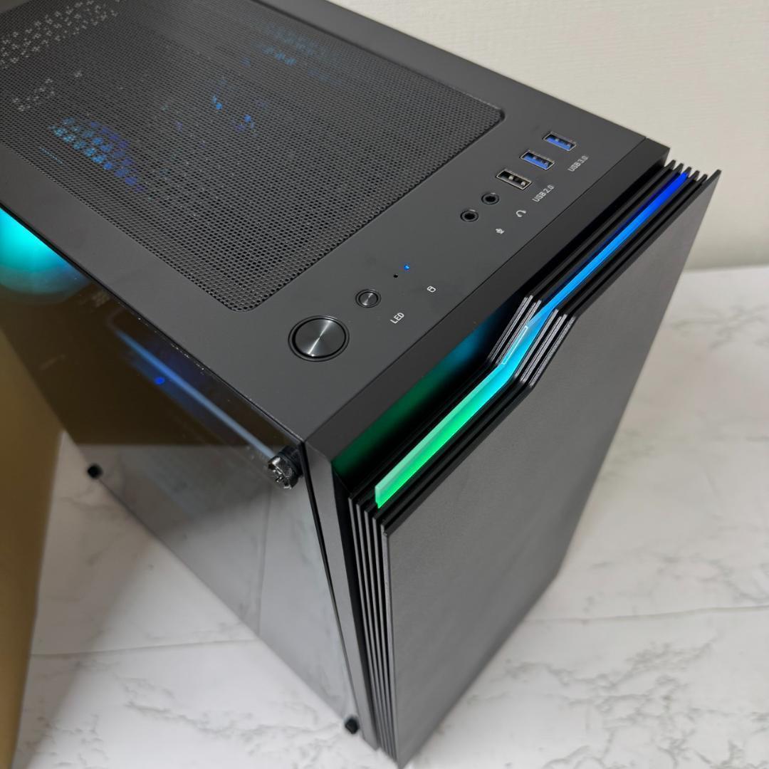 【即納激安】RTX4060搭載ゲーミングPCフルセット✨新品ケース✨T4