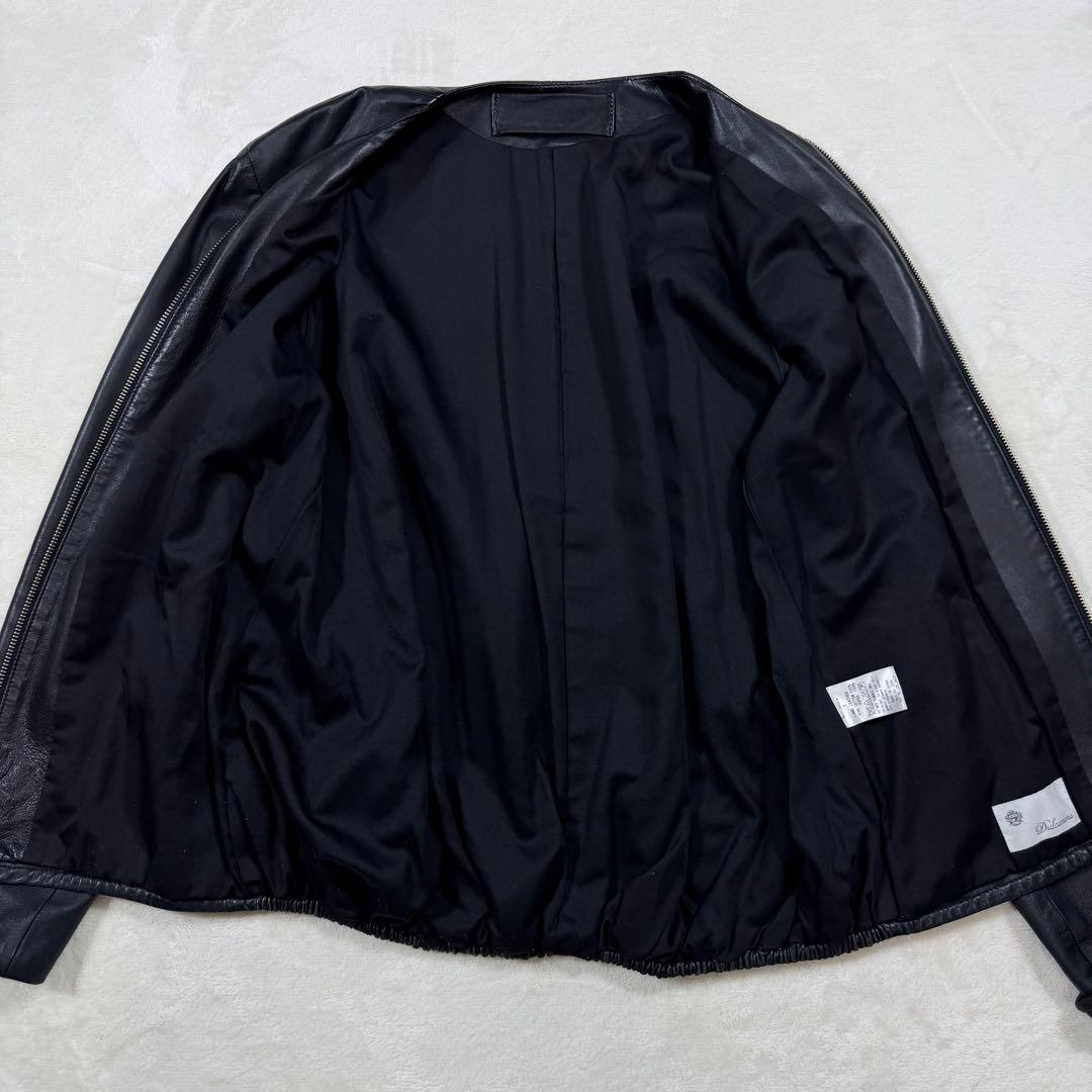 Dulcamara ドゥルカマラ ラムレザー バルーンブルゾン M 黒