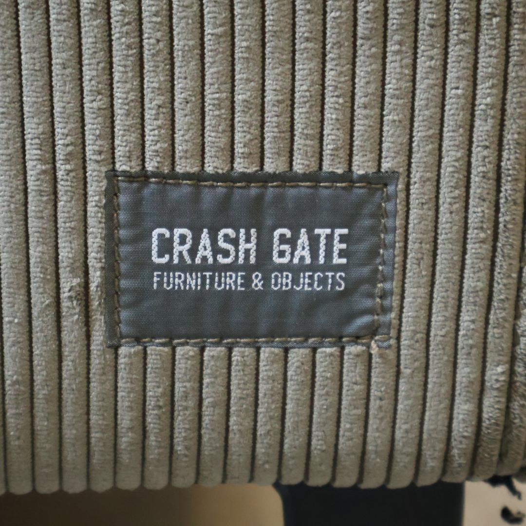 クラッシュゲート GRESS 2人掛けソファ 右肘 ジャガード ベンチソファー