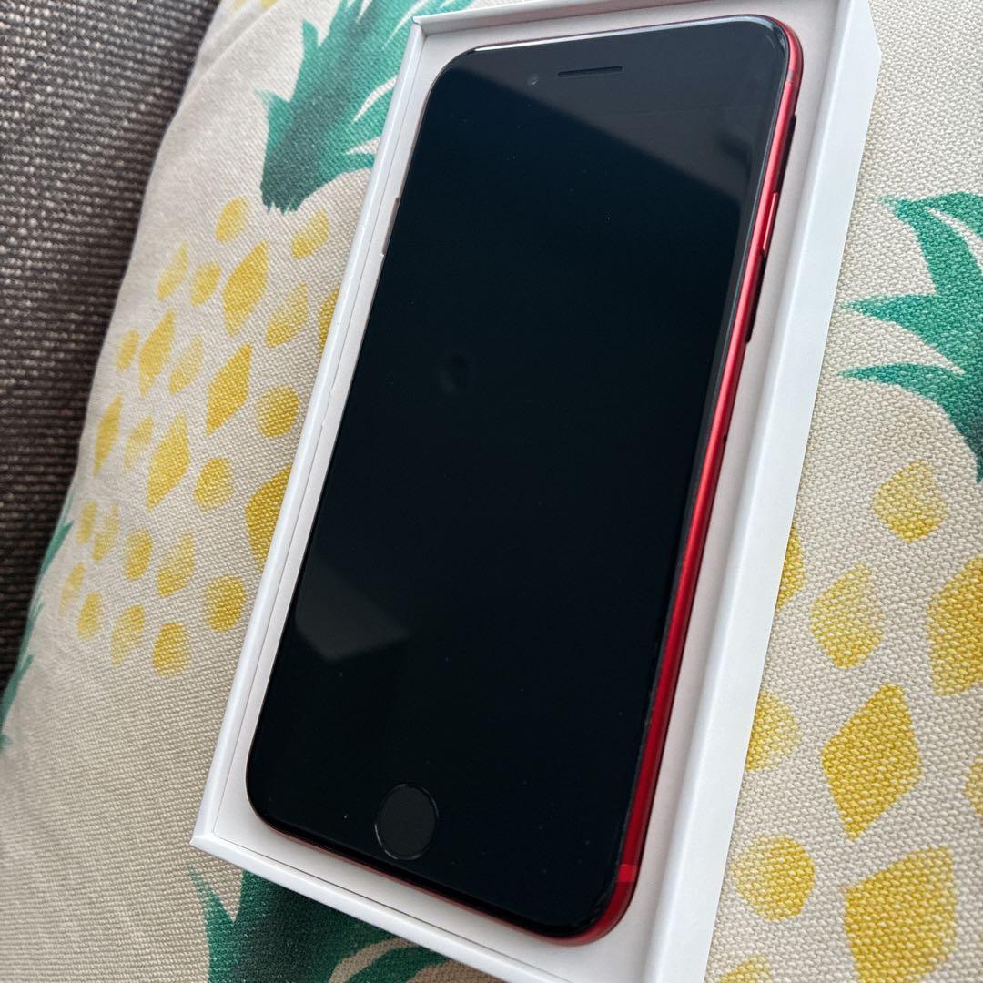 iPhoneSE 第3世代 レッド 128GB SIMフリー 箱&付属品あり
