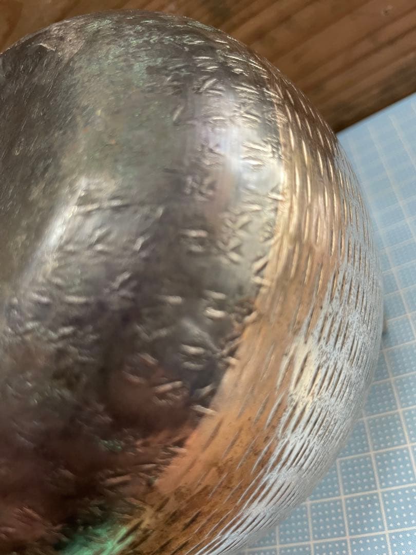 ア*社様 薬缶【m1349 水注　水さし 湯沸かし　急須　茶器　茶道具　煎茶　銀