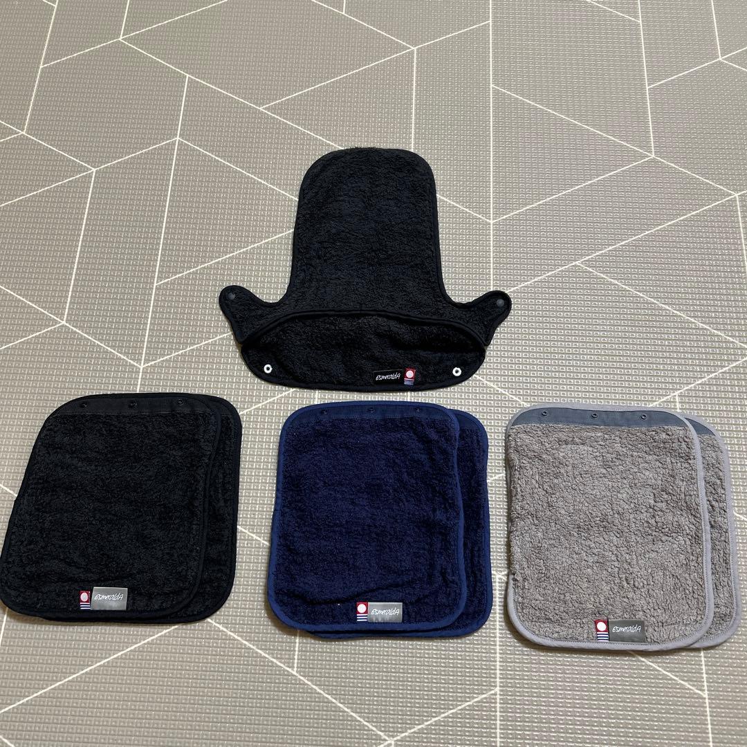 エルゴベイビー 黒 タオル付き ergobaby OMNI breeze