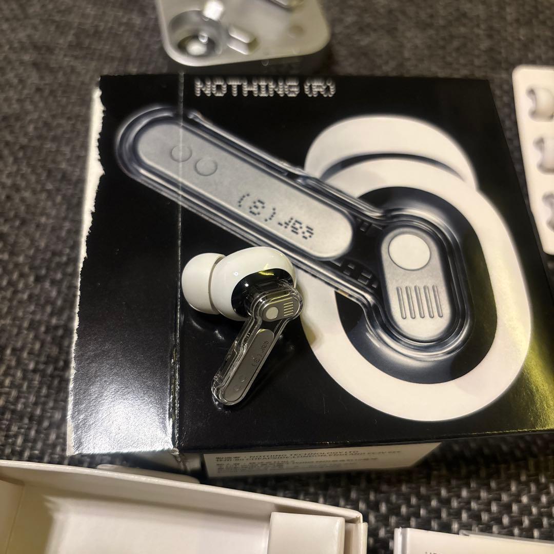 NOTHING ear (3) ホワイト　ワイヤレスイヤホン