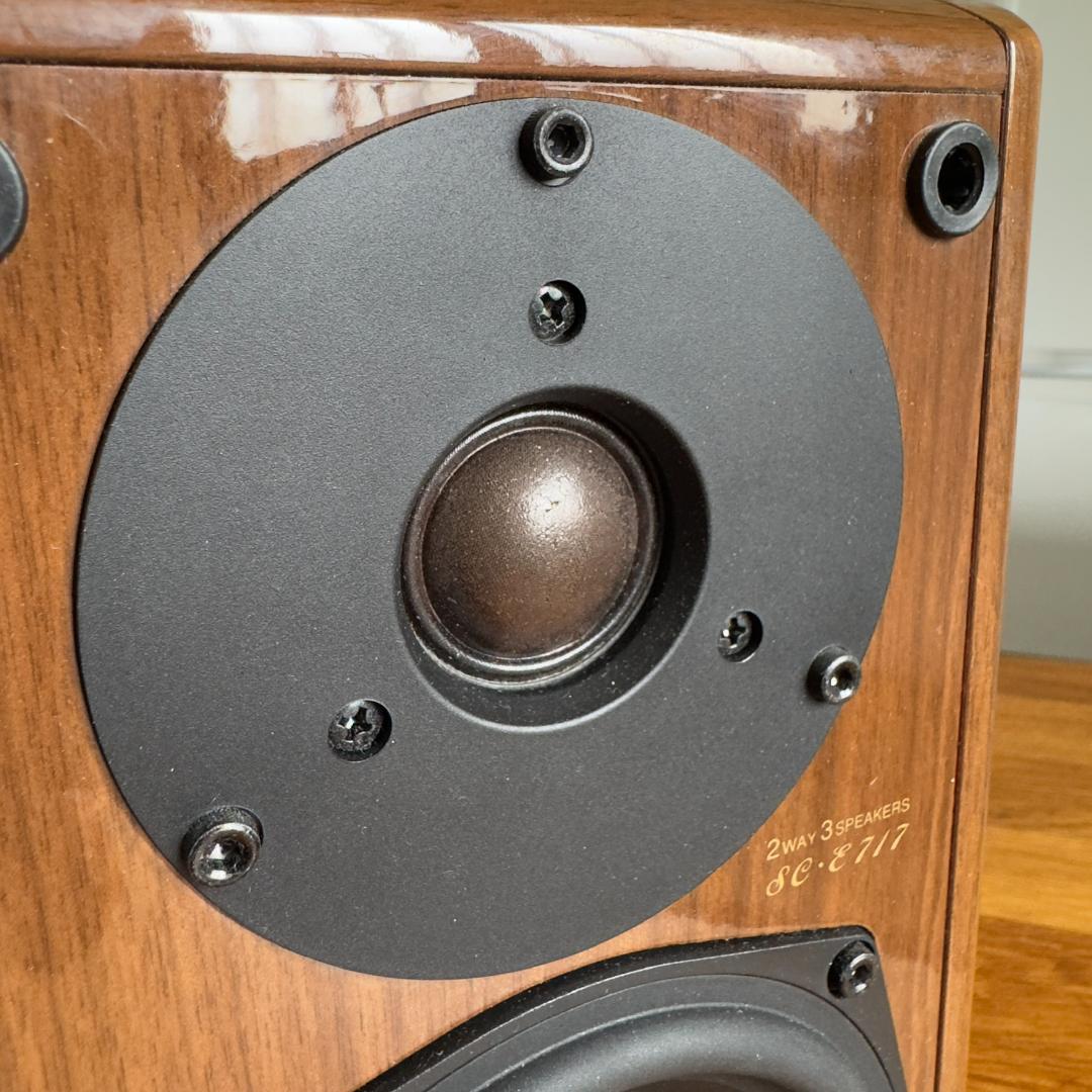 DENON SC-E717 ブックシェルフスピー カ デノン