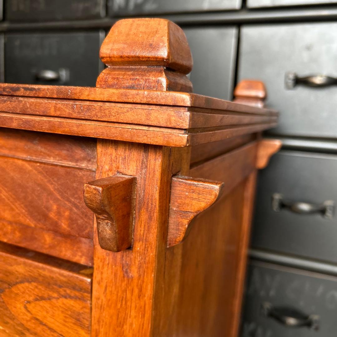 北欧家具 ヴィンテージ マホガニー ドロワーチェスト ミッドセンチュリー 無垢