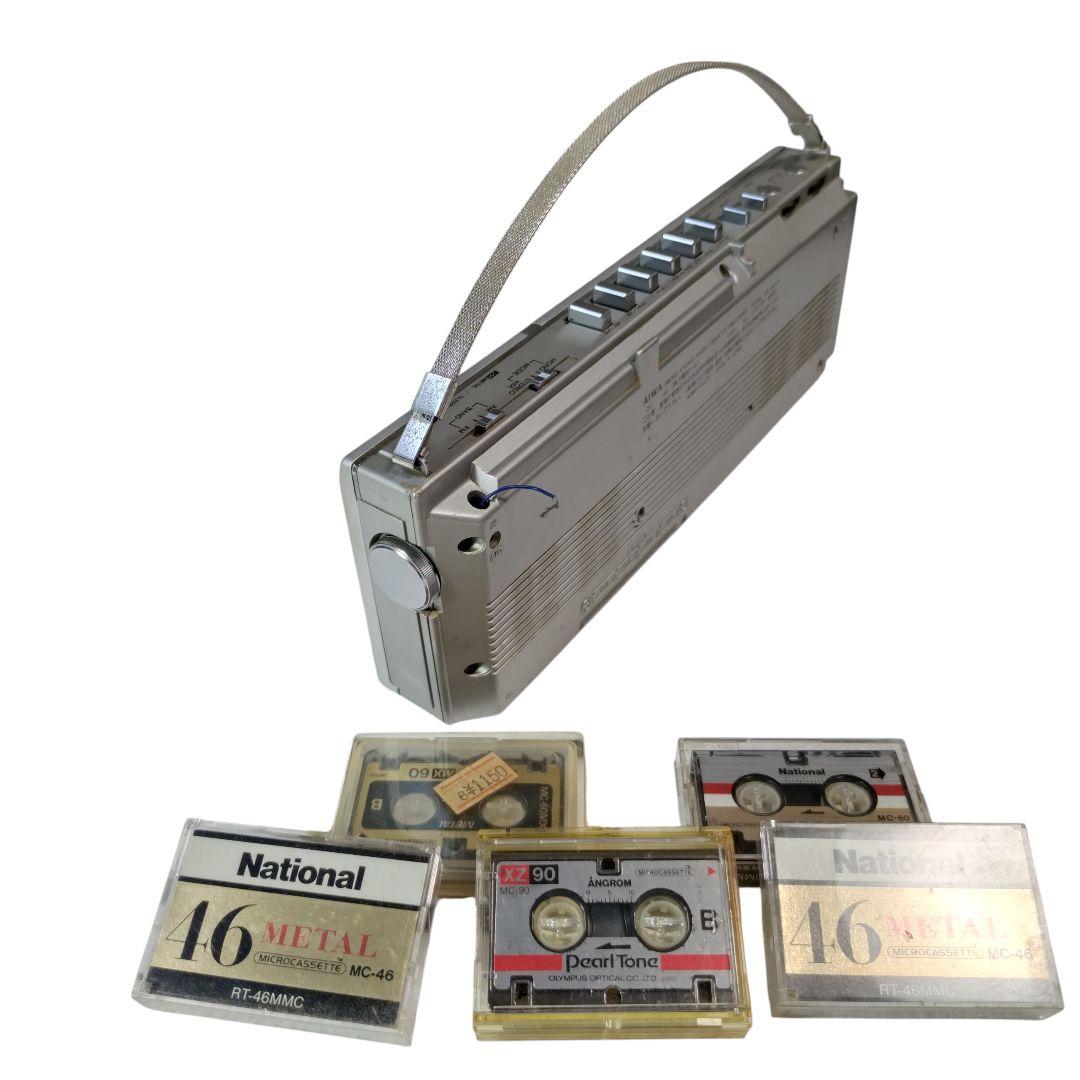 d*9様 AIWA マイクロカセットレコーダー 　 CS-M1 ラジオ・カセット