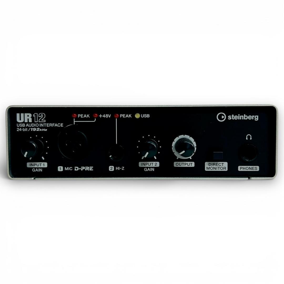 ★未使用品★極美品 Steinberg UR12 オーディオインターフェース