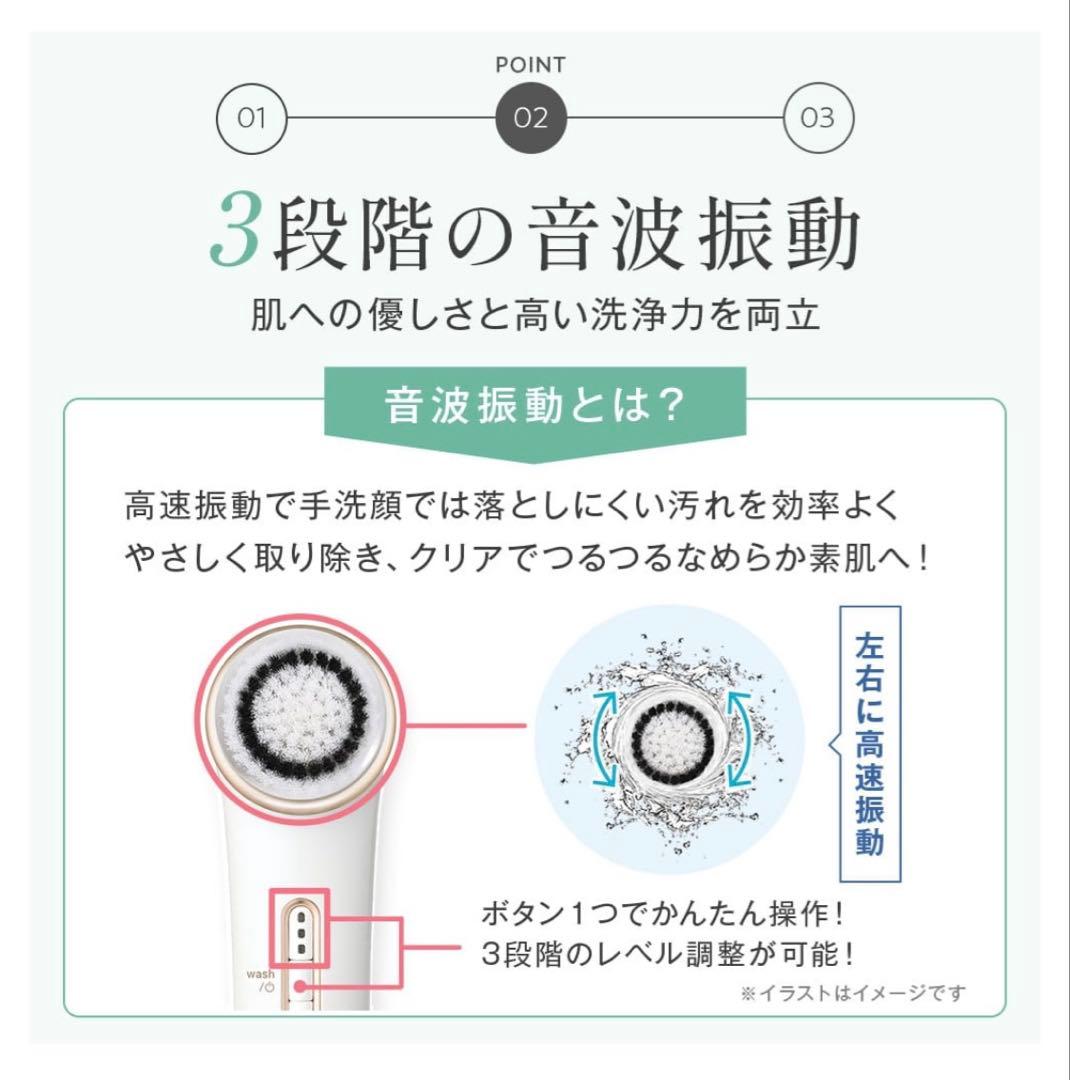 【新品】TBC ディープクリアブラシ PRO 音波洗浄ブラシ 温熱プレート搭載