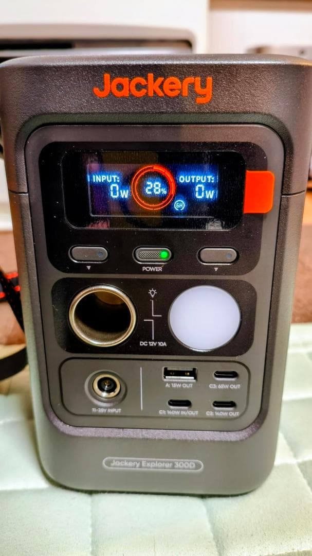 Jackery (ジャクリ) ポータブル電源 300D 288Wh リン酸　ra