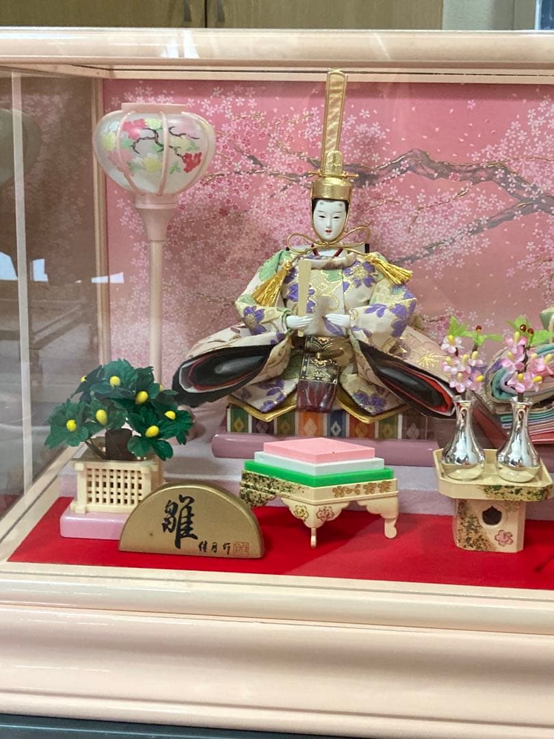 雛人形セット アクリルケース付き 佳月K-102