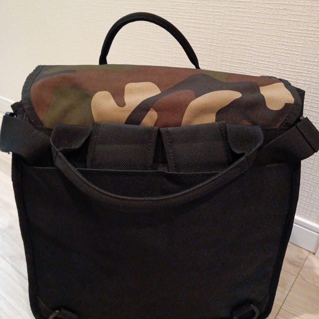 【美品】テクニクス　レコードリュック/バッグDJ 中古 technics 迷彩柄