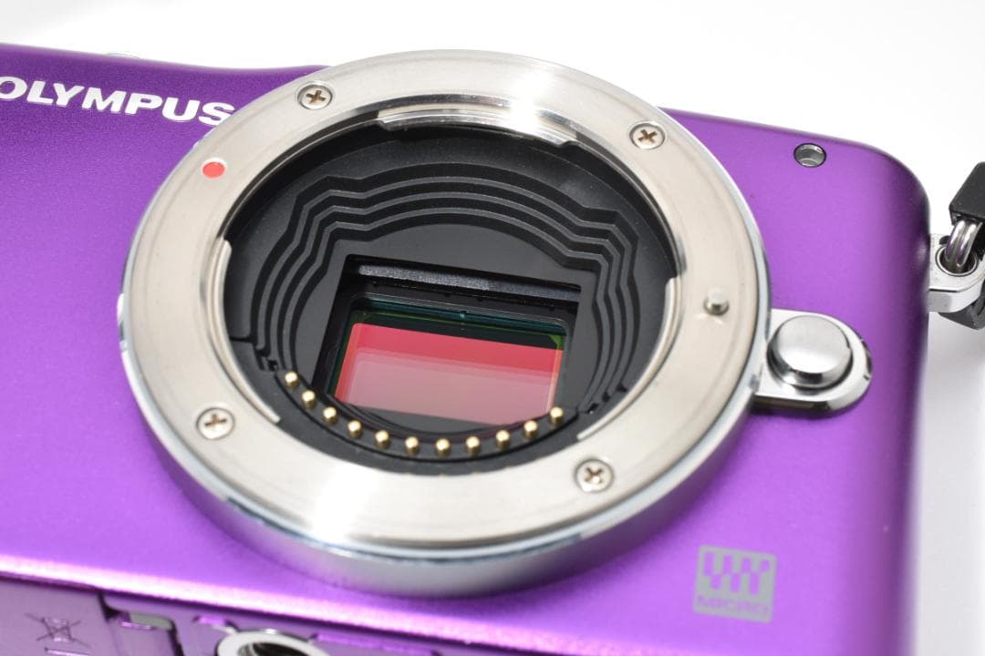 ■希少■ オリンパス PEN E-PM1 パープル