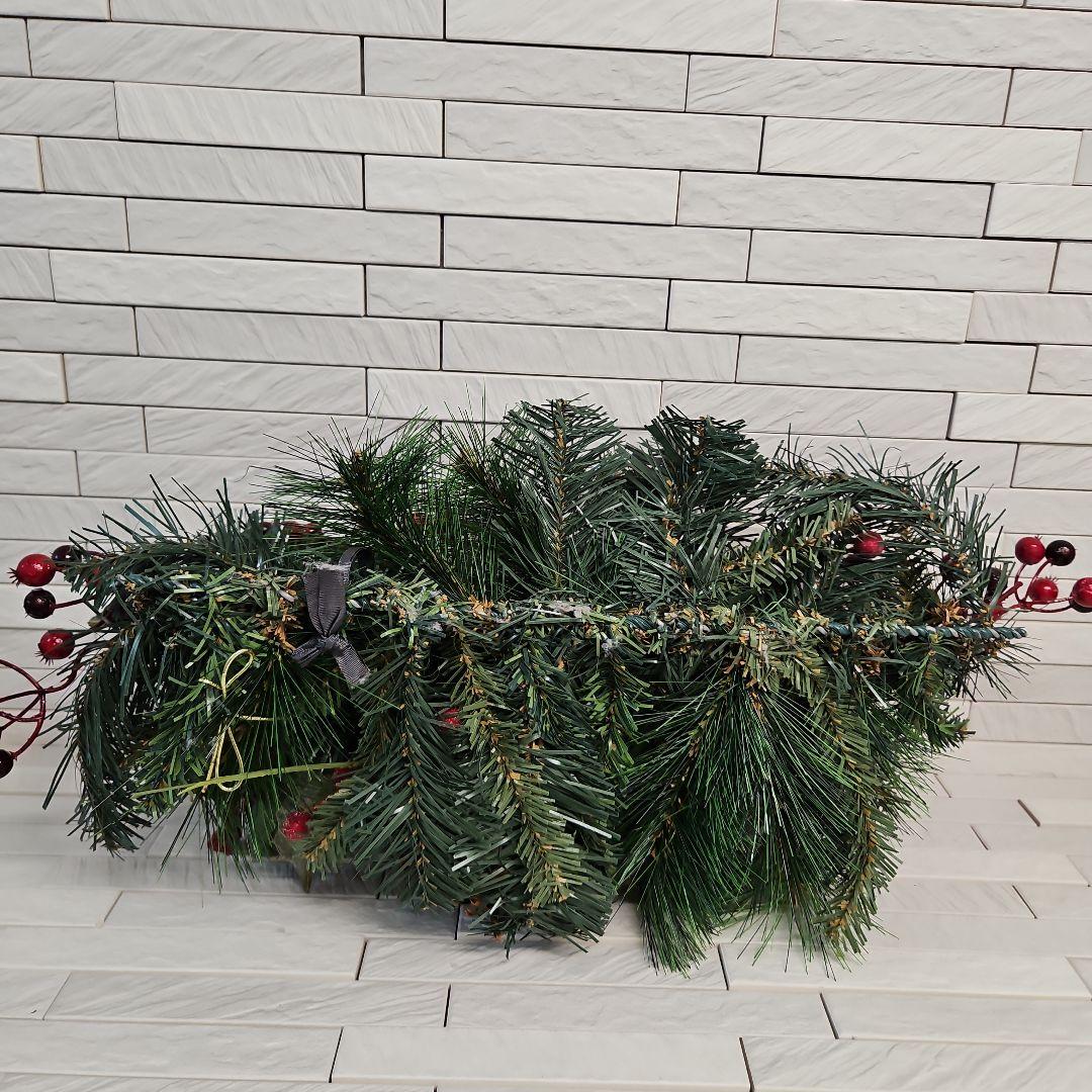 クリスマス飾りセット　サンタクロース&トナカイ親子・2WAYリース