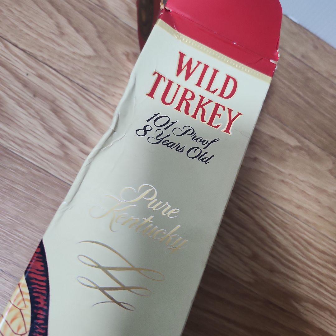 【WILD TURKEY 】ワイルドターキー8年旧ラベル　101PROOF
