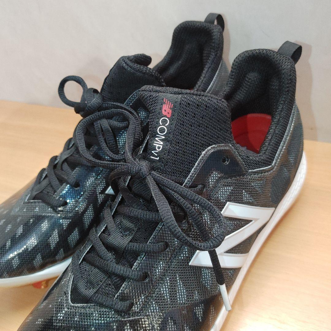 ニューバランス　野球　スパイク 26.5センチ　ポイント　ブラック