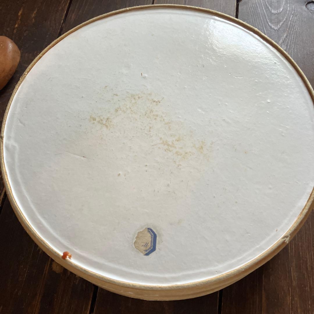 フランスアンティークシルク貼りドラジェボックス　希少　ツバメ　カルトナージュ大