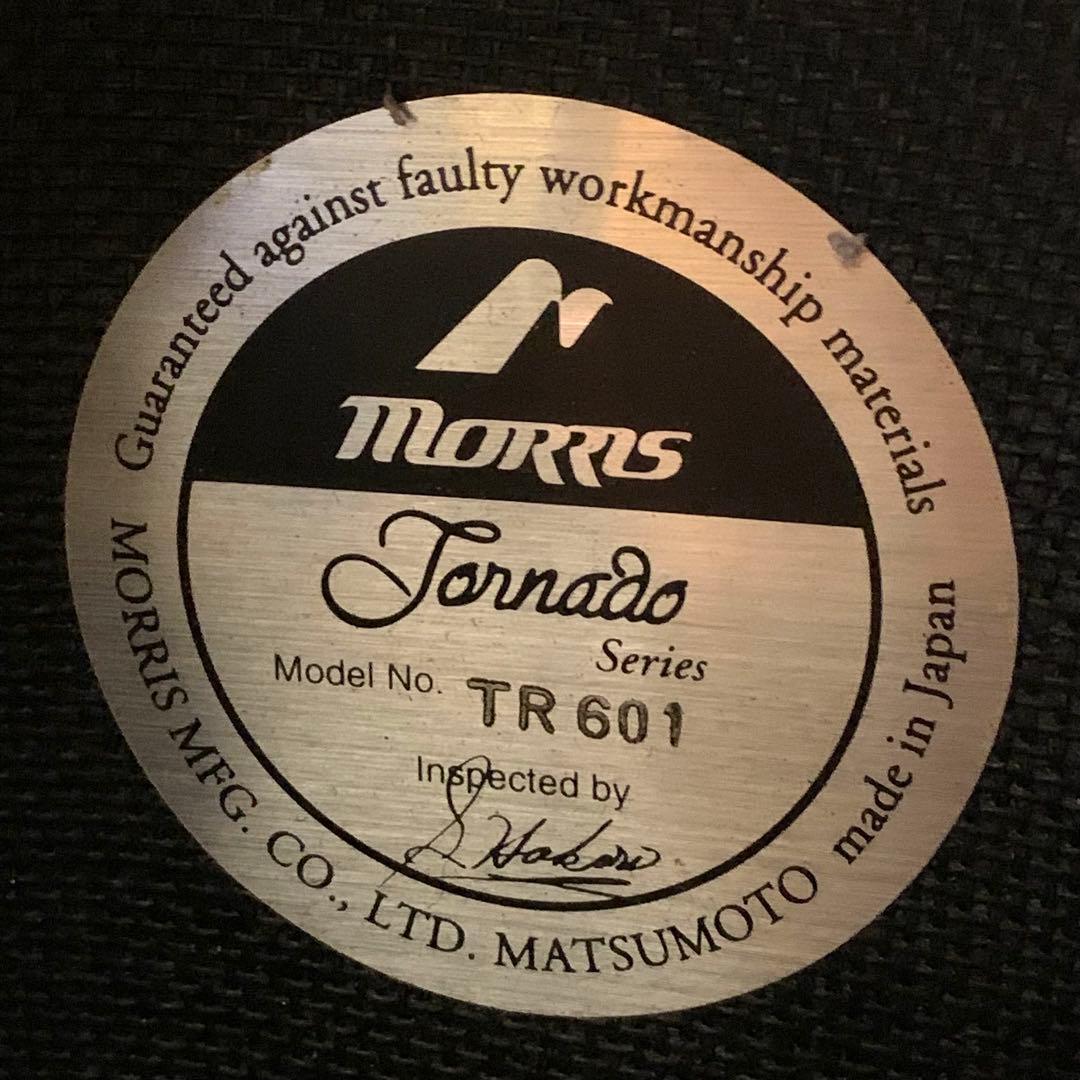 【 美品・新品弦・メンテ済】MORRIS TR601 エレアコ　モーリス