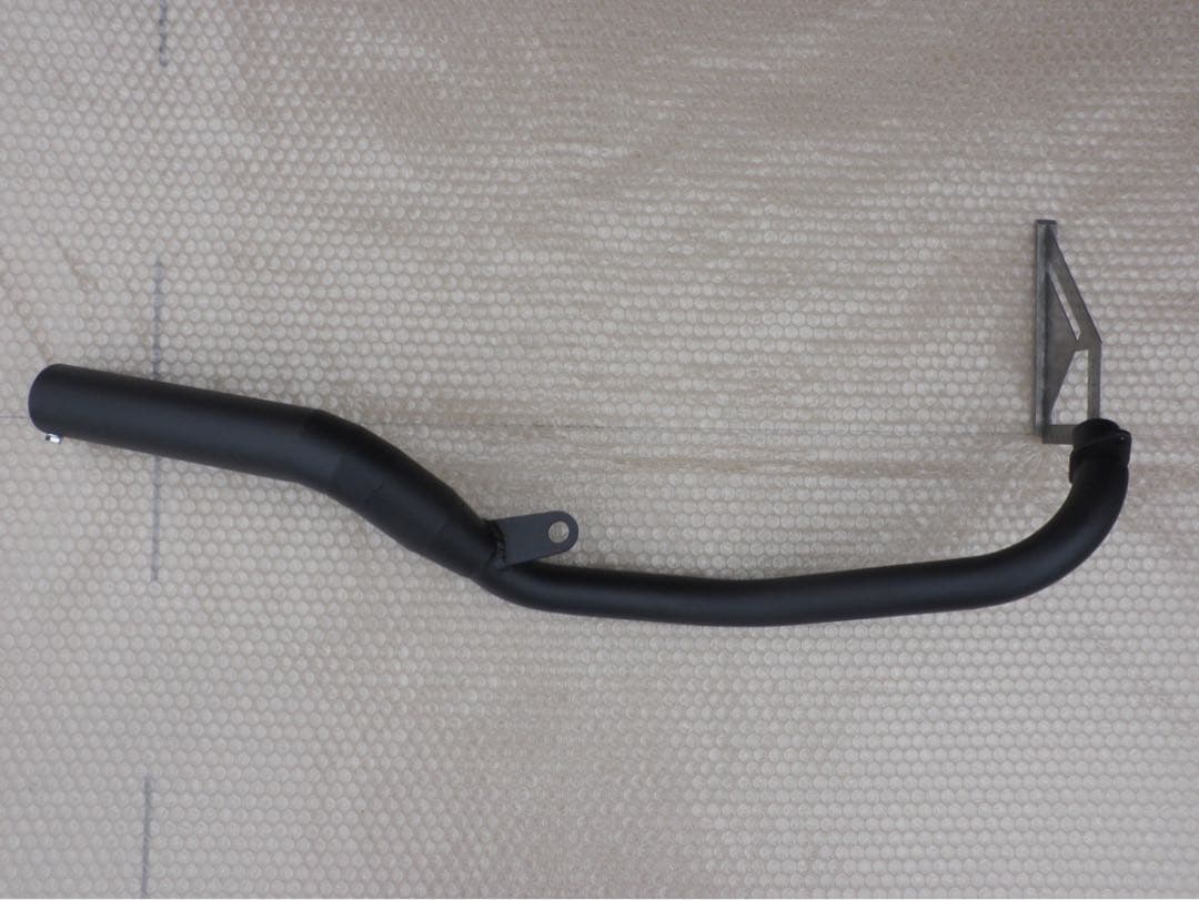 しーちゃん出品。モンキー 鉄管マフラー　ベーシック改/ワイド