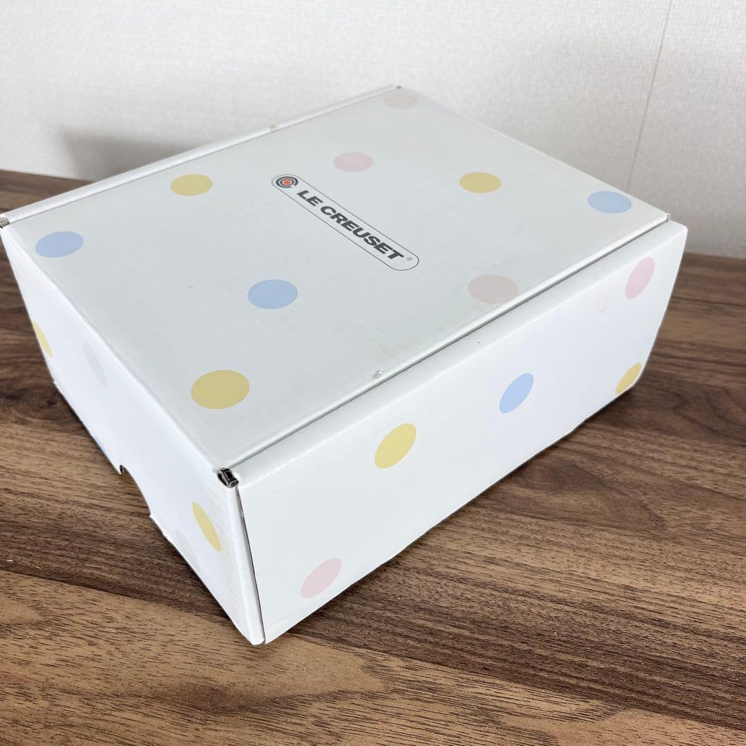 【新品未使用】LE CREUSET ココットロンド 14cm ベアーツマミ