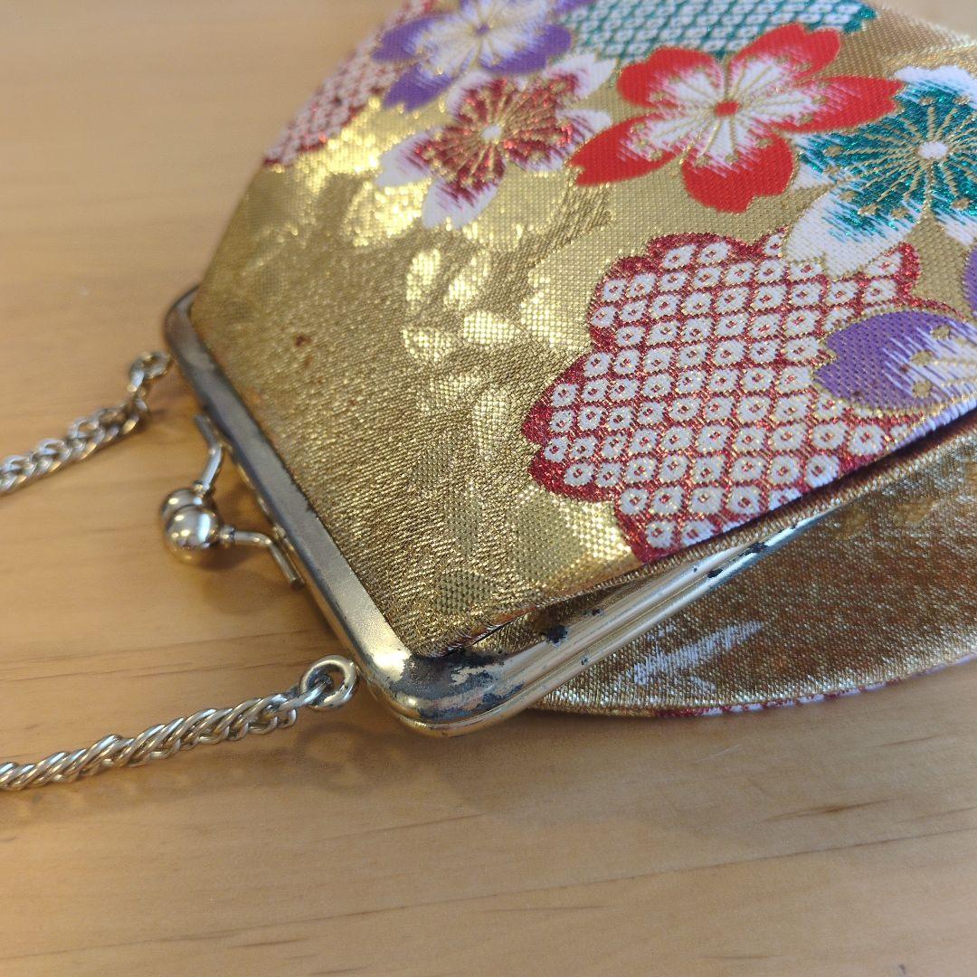 七五三　7歳　正絹　赤　着物　フルセット