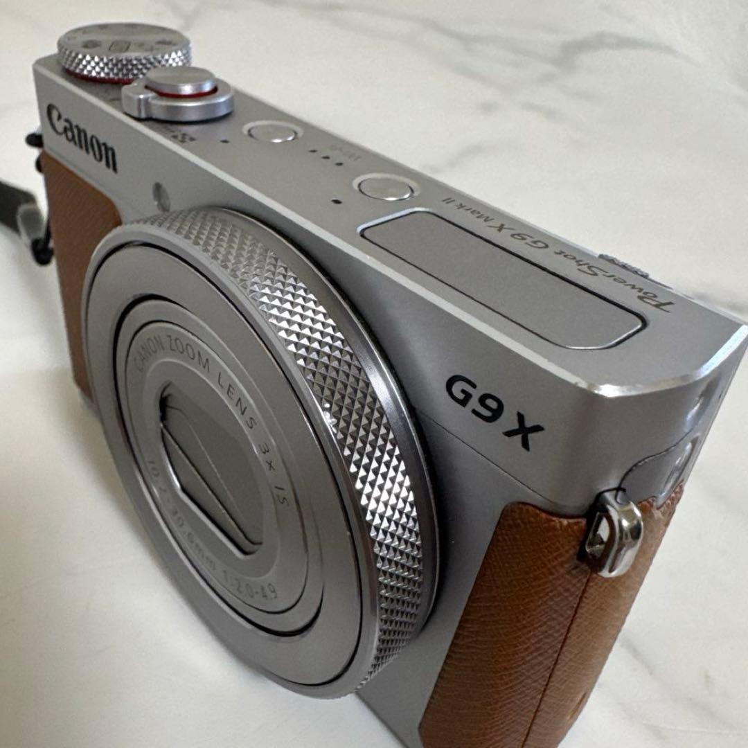 キヤノン Canon PowerShot G9X シルバー SD、バッテリー付き
