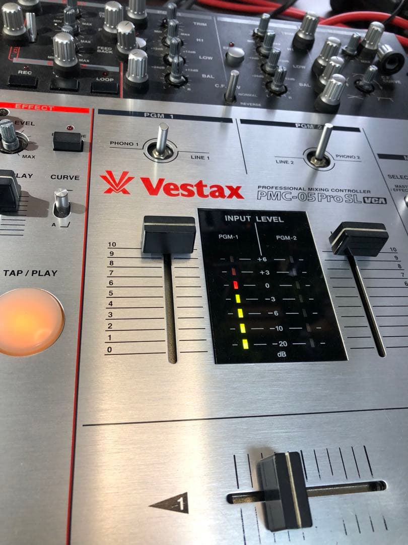 VESTAX PMC-05ProSLVCA フェーダーメンテ　カットラグ