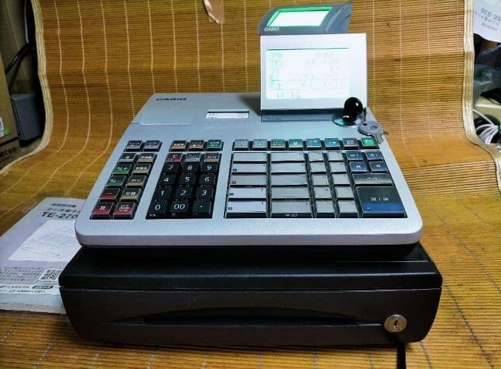 カシオレジスター　TE-2700　フル設定込み　PC連携　799000